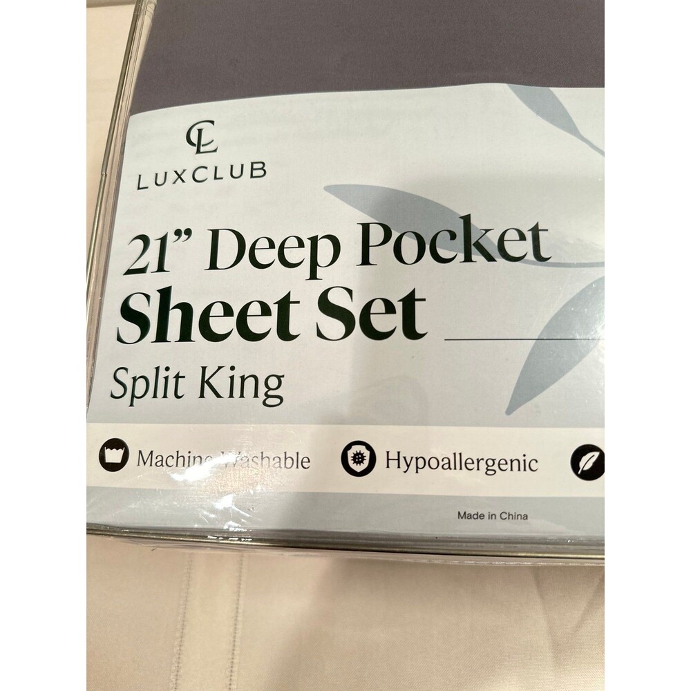 King Sheets 7 Piece Deep Pocket Sheets Set - Picture 2 of 11